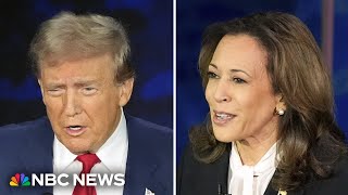 NBC News poll finds Harris and Trump neck and neck weeks before Election Day [upl. by Hametaf]