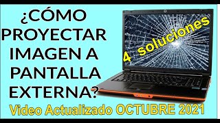 Como UTILIZAR una LAPTOP con la PANTALLA ROTA [upl. by Psyche766]