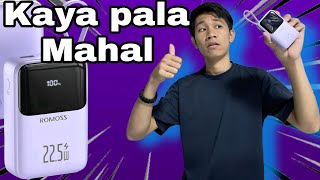 Sobra ang Capacity Romoss Powerbank Full Review Capacity test [upl. by Nahsad]