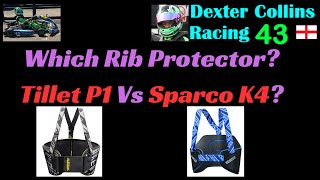 Which Rib Protector Tillet P1 vs Sparco K4 Rib Protector review [upl. by Ax]