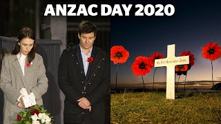 Anzac Day 2020 commemoration service  nzheraldconz [upl. by Mara]