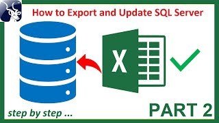 How to Export and Update SQL Server table data using Excel Step by Step PART 2 [upl. by Lukasz]