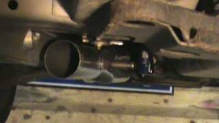 98 Z28 Header Install Underbody [upl. by Yeldarb]