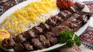 HOW WE MAKE KOOBIDEH KEBAB  TEHRAN TASTER [upl. by Ilyah]