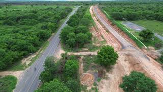 Pontilhão da Ferrovia OesteLeste no lote 6 Veja as atualizações da obra 27112024 [upl. by Rahal38]