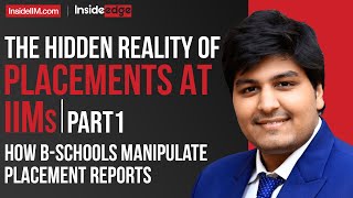 How BSchools Manipulate Placement Reports  Reality of IIM Placements Revealed By An IIM Graduate [upl. by Teodor]