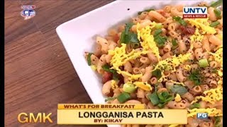 Longganisa Pasta  Whats for Breakfast [upl. by Grenier]