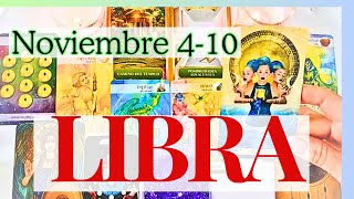 LIBRA quotAlgo Te LLENA De FELICIDAD Tarot NOVIEMBRE 410 [upl. by Drugge]