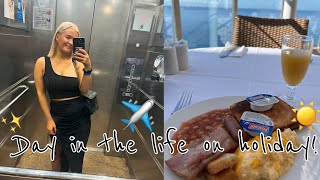 DAY IN THE LIFE ON HOLIDAY  DITL VLOG IN GLORIA PALACE AMADORES  GRAN CANARIA  HARRIET MILLS [upl. by Schell313]