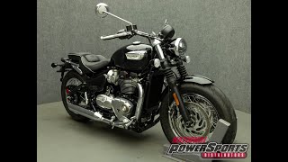 2023 TRIUMPH BONNEVILLE SPEEDMASTER  National Powersports Distributors [upl. by Ahsienauq988]