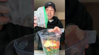 SMOOTHIE RECIPE for glowing skin easyrecipe smoothie healthyrecipe healthyeating skincare [upl. by Esilram834]