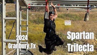 I Survived the Spartan Trifecta Race Weekend in Dallas 2024 [upl. by Elorac432]