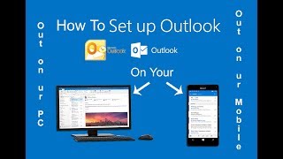 Microsoft Outlook Email Setup in your Mobile amp Computer [upl. by Lebiram]