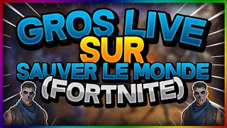 Live Fortnite Sauver le monde On farme et je répond à vos questions [upl. by Llemij481]