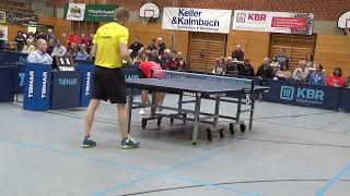 2a Flemming Clickball Worldchampion vs Hippler 20240330 Table Tennis TV Hilpoltstein vs 1 FC Koeln [upl. by Enyamrahc]