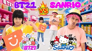 DOMINIQUE UCUP BELANJA SERBA SANRIO VS BT21🤩 SEMUANYA DIAMBIL🤭 trending [upl. by Eleanor]