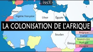 La colonisation de lAfrique  Résumé sur cartes [upl. by Lambard]