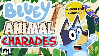 Bluey Animal Charades  Can You Guess the Animal Disney Jr Challenge  Kids Brain Break [upl. by Christen]