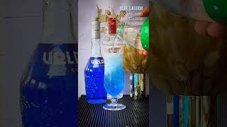 How to make a Blue Lagoon cocktail at home recipe [upl. by Cirded465]