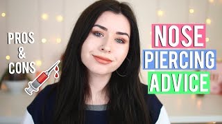 Nose Piercing Cons You NEED To Know Before Getting Your Nose Pierced [upl. by Atahs]