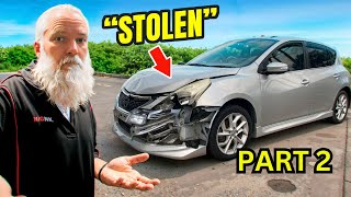 I Rebuilt a STOLEN Nissan Pulsar Auction Car and Heres What Happened [upl. by Maxima643]