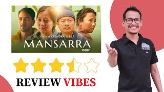 Mansara मनसरा Movie Review  Dayahang Miruna  Prabin  Menuka  Review Vibes  Ekraj Pradhan [upl. by Atsev]