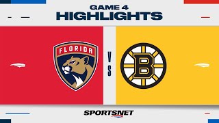 NHL Game 4 Highlights  Panthers vs Bruins  May 12 2024 [upl. by Adelric]