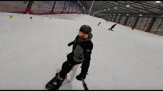 Snowboarding w hali Snow Arena Druskienniki [upl. by Gerhardine]