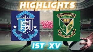 HIGHLIGHTS  Paarl Boys vs Boland Landbou 1st XVs  2023 [upl. by Gilford]