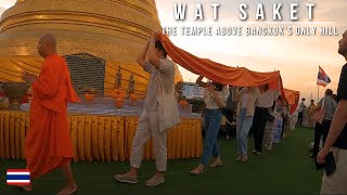 Scenes from Wat Saket Temple  Bangkok Thailand [upl. by Jon]