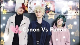 SKIT TODOBAKUDEKU Canon vs Fanon [upl. by Satsok779]