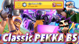 Top1 with Classic PEKKA Bridge Spam🥰Clash Royale [upl. by Esialb]