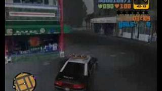 Gta 3 Mission 6  The Fuzz Ball PC [upl. by Einre]