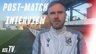 POSTMATCH INTERVIEW I Jonny Stewart I Linlithgow Rose 22 Tranent [upl. by Rhett]