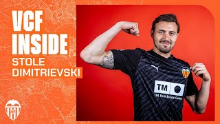 VCF INSIDE  PRIMERAS HORAS DE STOLE DIMITRIEVSKI COMO JUGADOR DEL VALENCIA CF [upl. by Woodley]