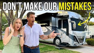 Costly MISTAKES to AVOID when setting up your RV  RV Setup for newbies [upl. by Eiclud522]