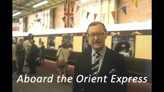 Whickers World  Aboard the Orient Express  May 1982 Alan Whicker [upl. by Anayek]