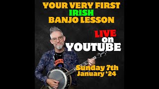 Your Very First Irish Tenor Banjo Lesson [upl. by Naired733]