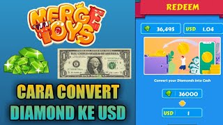 CARA CONVERT DIAMOND KE USD  MERGE TOYS [upl. by Latona]