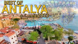 BEST OF ANTALYA TURKEY  DONT MISS WHEN YOU VISIT  4K [upl. by Banerjee]