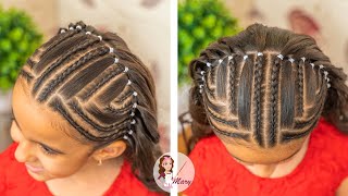 Maravillosas Trenzas Africanas Con Coletas  Trenzas Raperas [upl. by Nnyled696]