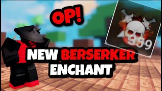 This NEW Enchant is OP Roblox Bedwars [upl. by Laforge778]