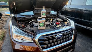 Subaru Ascent CVT Transmission Service DIY [upl. by Kam457]