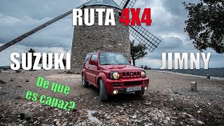 RUTA 4X4 con EL SUZUKI JIMNY De que ES CAPAZ [upl. by Willabella]