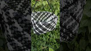 Plastic wire basket 🧺handmade youtubeshorts shorts music [upl. by Limaa]