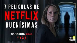 ¿No sabes qué ver 7 Buenas Películas Terroríficas en NETFLIX  Fotograma 24 con David Arce [upl. by Onifur]