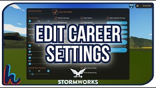 How To Edit Settings Of Stormworks Game Saves With Examples [upl. by Nailil84]