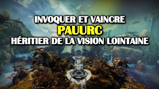 Destiny 2  Vaincre Pauurc Héritier de la vision lointaine boss caché de la Cité des rêves [upl. by Amand]