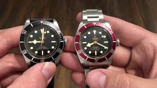 TUDOR HERITAGE BLACK BAY RED 79220R [upl. by Albarran]