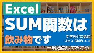 SUM関数についてどこまで知っているか試してみよう！ 新入社員 [upl. by Baryram109]